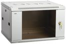 ITK Шкаф LINEA W 9U 600x450 мм дверь стекло, RAL7035