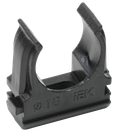 ELASTA Держатель с защелкой CF16 черный (10шт/компл) IEK