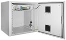 ITK Шкаф уличный 19" 9U 650x600, IP55 металл дверь, серый,