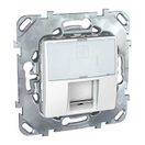Unica Розетка комп. с/у RJ45 кат.5е (белая, б/рамки) MGU5.421.18ZD (10шт/уп),