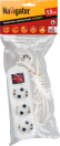 Удлинитель Navigator 71 514 NPE-S1-03-500-ESC-3x0.75 кит,