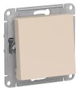ATN000261 ATLAS 1-клавишный ПЕРЕКЛЮЧАТЕЛЬ, сх.6, 10АХ, механизм, БЕЖЕВЫЙ,