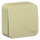 БЛАНКА Выключатель 1кл. о/у, 10А IP20 (бежевый, изол. пл.) BLNVA101017,